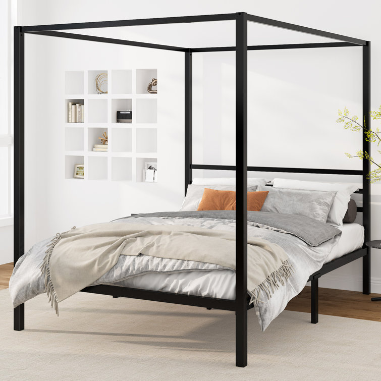 Wayfair king store canopy bed